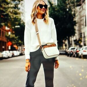 Bostanen Quilted Crossbody Bag